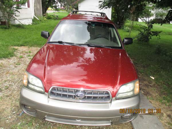 2004 SUBARU OUTBACK 4 WD new lower price for sale in Knoxville, NY