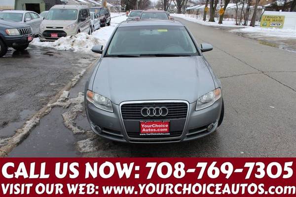 2007*AUDI*A4 2.0T*GAS SAVER LEATHER SUNROOF CD ALLOY GOOD TIRES 114704 for sale in posen, IL – photo 2