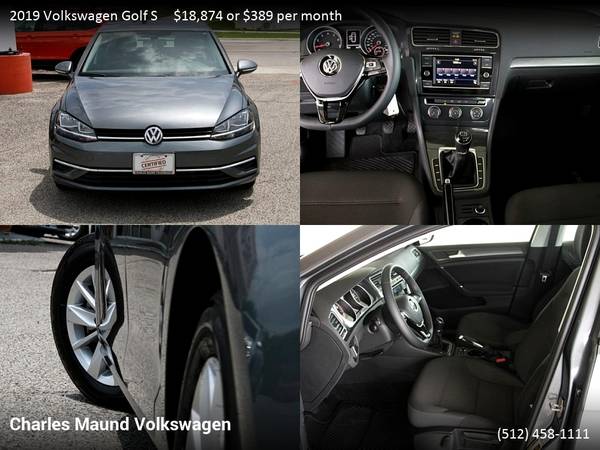 2018 Volkswagen Golf TSI S 4 Door FOR ONLY $391/mo! - cars & trucks... for sale in Austin, TX – photo 14