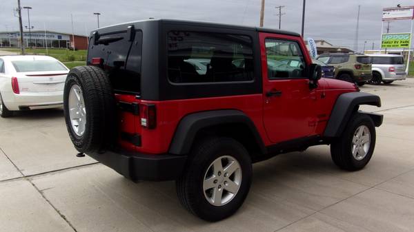 2014 Jeep Wrangler Sport 4x4 0 Down 459 Month - - by for sale in Mount Pleasant, IA – photo 7