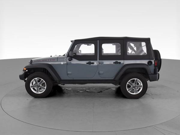 2014 Jeep Wrangler Unlimited Sport S SUV 4D suv Blue - FINANCE... for sale in Beaumont, TX – photo 5
