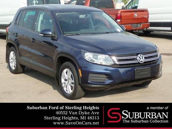 2012 Volkswagen Tiguan SUV S (Night Blue Metallic) GUARANTEED APPROVAL for sale in Sterling Heights, MI – photo 2