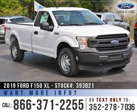 *** 2019 FORD F150 XL 4WD *** SAVE Over $7,000 off MSRP! for sale in Alachua, GA