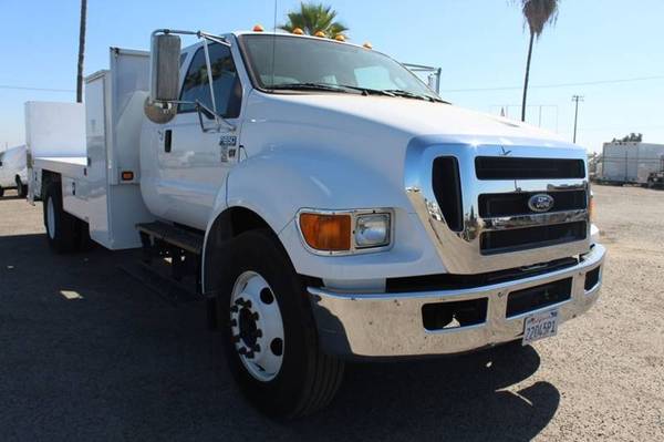 2015 Ford F-650 Super Duty 4X2 4dr SuperCab 179 281 in. WB Flatbed for sale in Kingsburg, CA – photo 2
