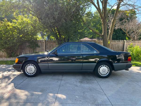 1990 Mercedes 300CE W124 Coupe - Very Low Miles - Black - cars & for sale in De Pere, WI – photo 3