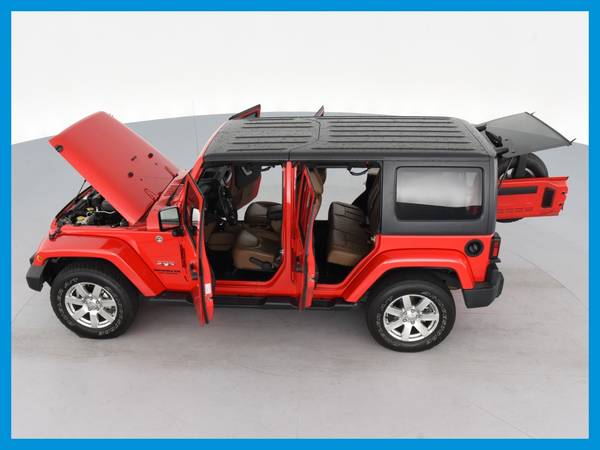 2016 Jeep Wrangler Unlimited Sahara Sport Utility 4D suv Red for sale in Westport, NY – photo 16