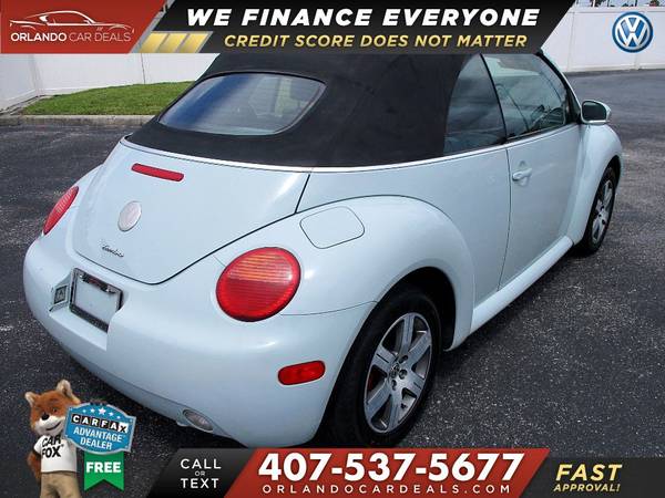 2004 Volkswagen New Beetle GLS Turbo Convertible $700 DOWN DRIVE... for sale in Maitland, FL – photo 4