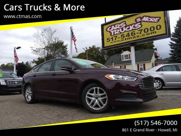 2013 Ford Fusion ~ Nicely Equipped 4 Door ~ Good on Gas ~ We Finance ! for sale in Howell, MI