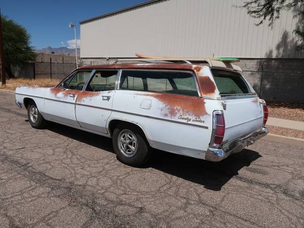 1970 Ford Galaxie 500 station wagon (runs and drives) - cars & for sale in Tucson, AZ – photo 2