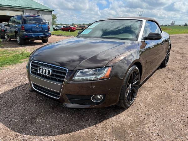 2011 Audi A5 2 0T Quattro Convertible 72, 000 Miles - cars & for sale in Sioux Falls, SD – photo 3