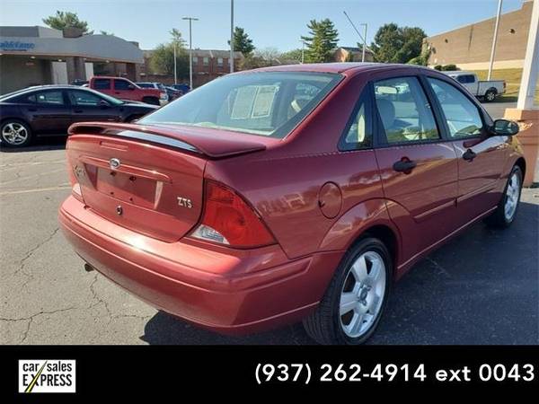 2003 Ford Focus sedan ZTS (Sangria Red Clearcoat Metallic) for sale in Cincinnati, OH – photo 3