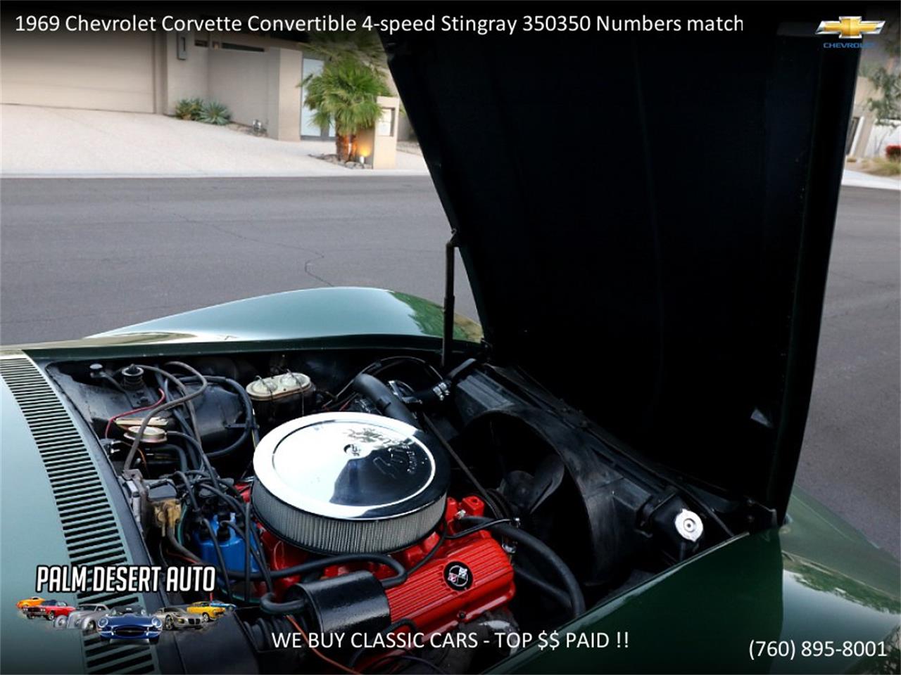 1969 Chevrolet Corvette Stingray for sale in Palm Desert , CA – photo 35