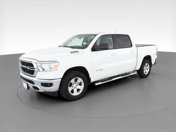 2019 Ram 1500 Crew Cab Big Horn Pickup 4D 5 1/2 ft pickup White - -... for sale in Appleton, WI – photo 3