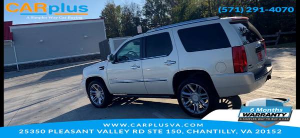 2010 Caddy Cadillac Escalade Platinum Edition suv White Diamond for sale in CHANTILLY, District Of Columbia – photo 7