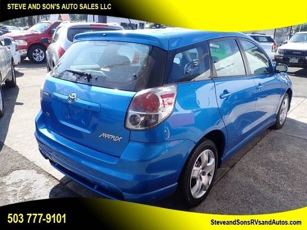 2007 Toyota Matrix Base 4dr Wagon (1 8L I4 4A) - - by for sale in Portland, OR – photo 4