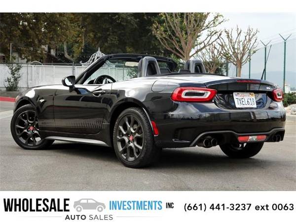 2017 Fiat 124 Spider convertible Abarth (Nero Cinema Jet for sale in Van Nuys, CA – photo 4