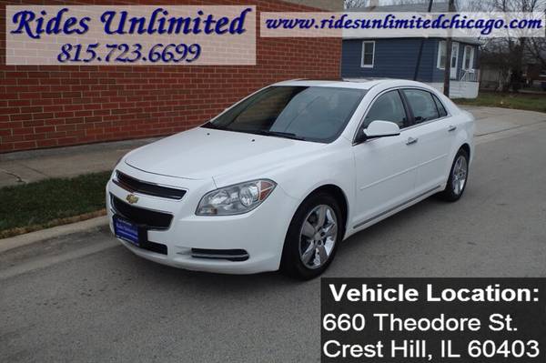 2012 Chevrolet Malibu LT - cars & trucks - by dealer - vehicle... for sale in Crest Hill, IL