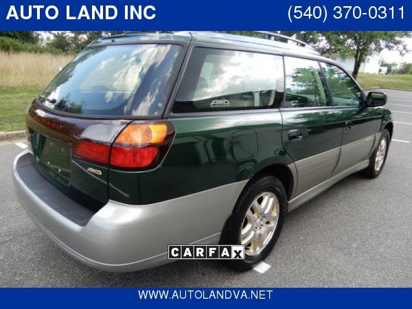 2001 SUBARU LEGACY OUTBACK LIMITED Weekend Sale Price for sale in Fredericksburg, VA – photo 5