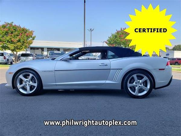 2015 Chevrolet Camaro convertible SS - Silver for sale in Russellville, AR