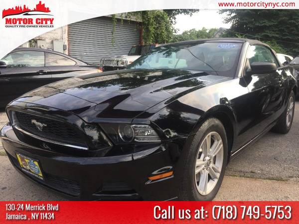 CERTIFIED 2014 FORD MUSTANG V6 CONVERTABLE!WARRANTY! LOADED! LOW MILES for sale in Jamaica, NY – photo 2