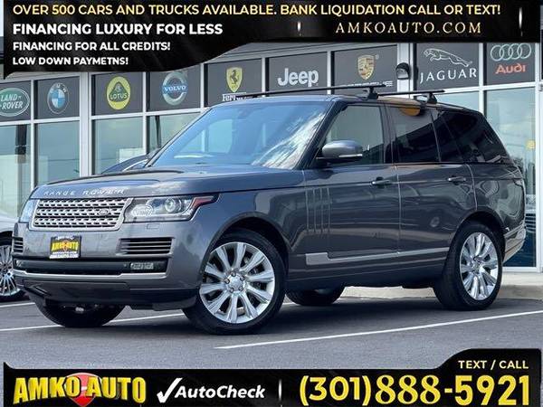 2015 Land Rover Range Rover 4x4 Supercharged 4dr SUV 1000 DOWN for sale in TEMPLE HILLS, MD