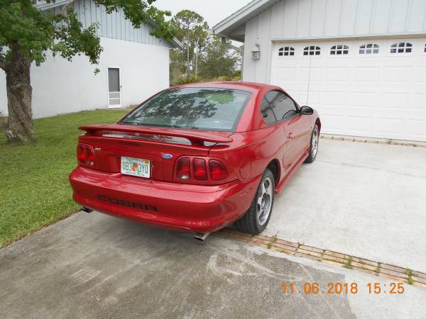 1996 Mustang Cobra SVT - cars & trucks - by owner - vehicle... for sale in Palm Bay, FL – photo 2