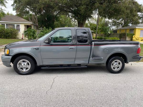 2003 Ford F150 triton 5.4 v8 ice cold AC runs great stepside￼ - cars... for sale in Pinellas Park, FL