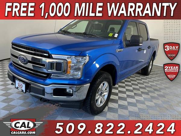 2019 Ford F-150 4WD F150 Crew cab XLT SuperCrew 5 5 Box Many Used for sale in Airway Heights, WA