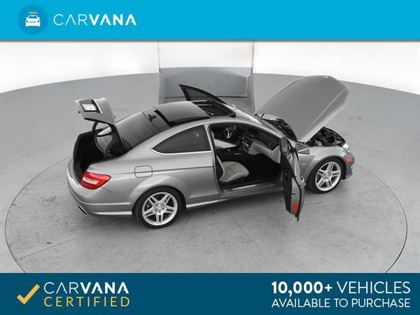 2012 Mercedes-Benz C-Class C 350 Coupe 2D coupe Silver - FINANCE for sale in Atlanta, CO – photo 14