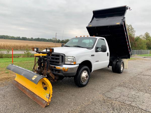 2003 FORD F350 4X4 DUMP TRUCK! STUDDED AND DELETED! WITH PLOW! WOW for sale in Saint Joseph, MO – photo 9