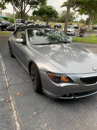 2007 BMW 650i Convertible Only 85K Miles - - by for sale in Boca Raton, FL – photo 3