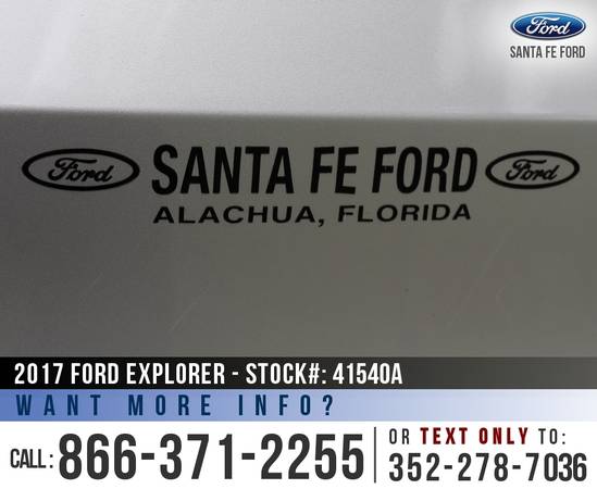 2017 FORD EXPLORER Cruise Control, Bluetooth, Backup Camera for sale in Alachua, FL – photo 9
