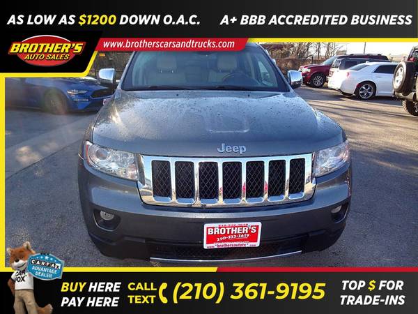 2013 Jeep GRAND CHEROKEE OVERLAND - - by dealer for sale in San Antonio, TX – photo 4