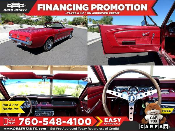 1966 Ford *Mustang* *GT* *289* for sale in Palm Desert , CA – photo 6