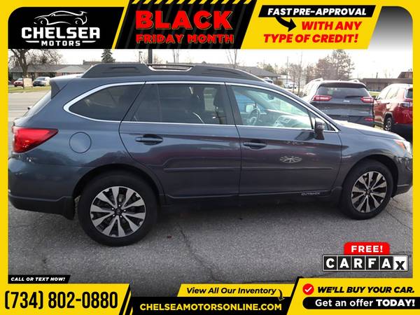 $302/mo - 2015 Subaru Outback 3.6R Limited AWD Wagon - Easy... for sale in Chelsea, MI – photo 7