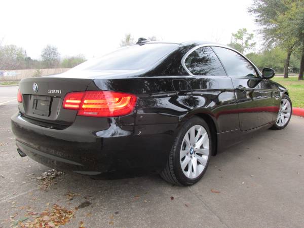 2011 BMW 328I COUPE BLACK ON BLACK MOON ROOF LEATHER ~~ EXTRA CLEAN ~ for sale in Richmond, TX – photo 4
