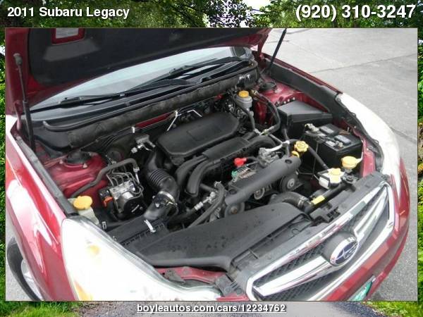 2011 Subaru Legacy 2.5i Premium AWD 4dr Sedan CVT with for sale in Appleton, WI – photo 23