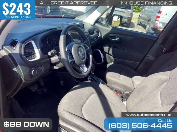 243/mo - 2019 Jeep Renegade Sport - - by dealer for sale in Salem, NH – photo 11