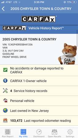 !! 2005 Chrysler Town and Country, *1 Owner*, DVD TV, Clean Carfax... for sale in Clifton, NY – photo 18