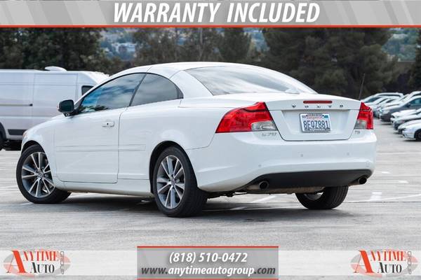 2013 Volvo C70 T5 Premier Plus - White on Brown - Loaded - One Owner for sale in Sherman Oaks, CA – photo 5