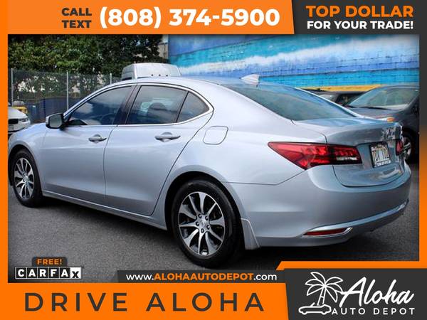 2017 Acura TLX 24 wTechnology Pkg Sedan 4D 4 D 4-D for only 389/mo! for sale in Honolulu, HI – photo 8