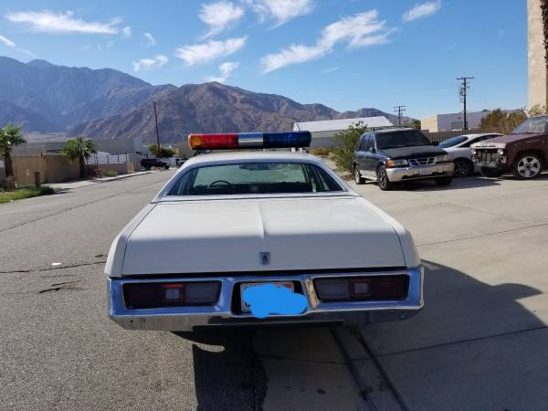 1977 Dodge Monaco Dukes of Hazzard Patrol car - - by for sale in Palm Springs, CA – photo 3