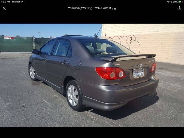 2007 Toyota Corolla Sport EXCELLENT CONDITION & SMOGGED, CLEAN TITLE for sale in East Palo Alto, CA – photo 2