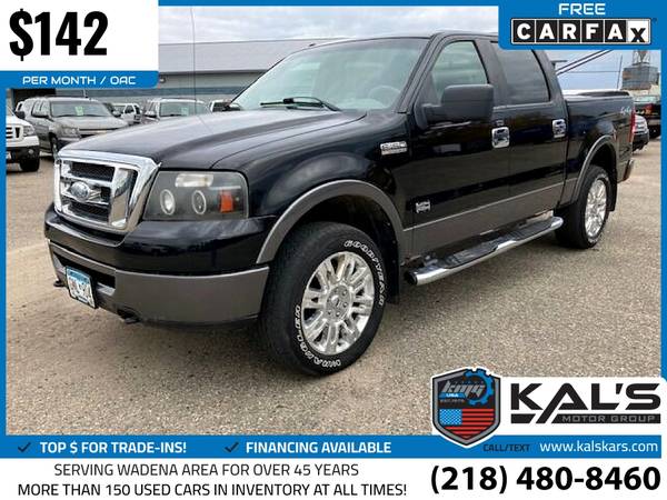 142/mo - 2008 Ford F150 F 150 F-150 60th Anniversary Edition for sale in Wadena, MN – photo 3