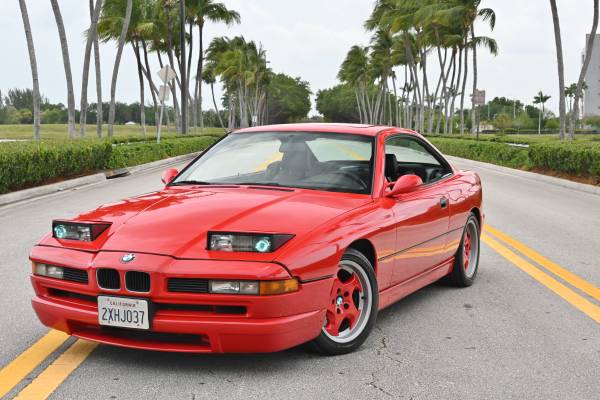 1991 BMW 850I V12 6 Speed Manual California Car - Over 20k In for sale in Miami, NY – photo 4