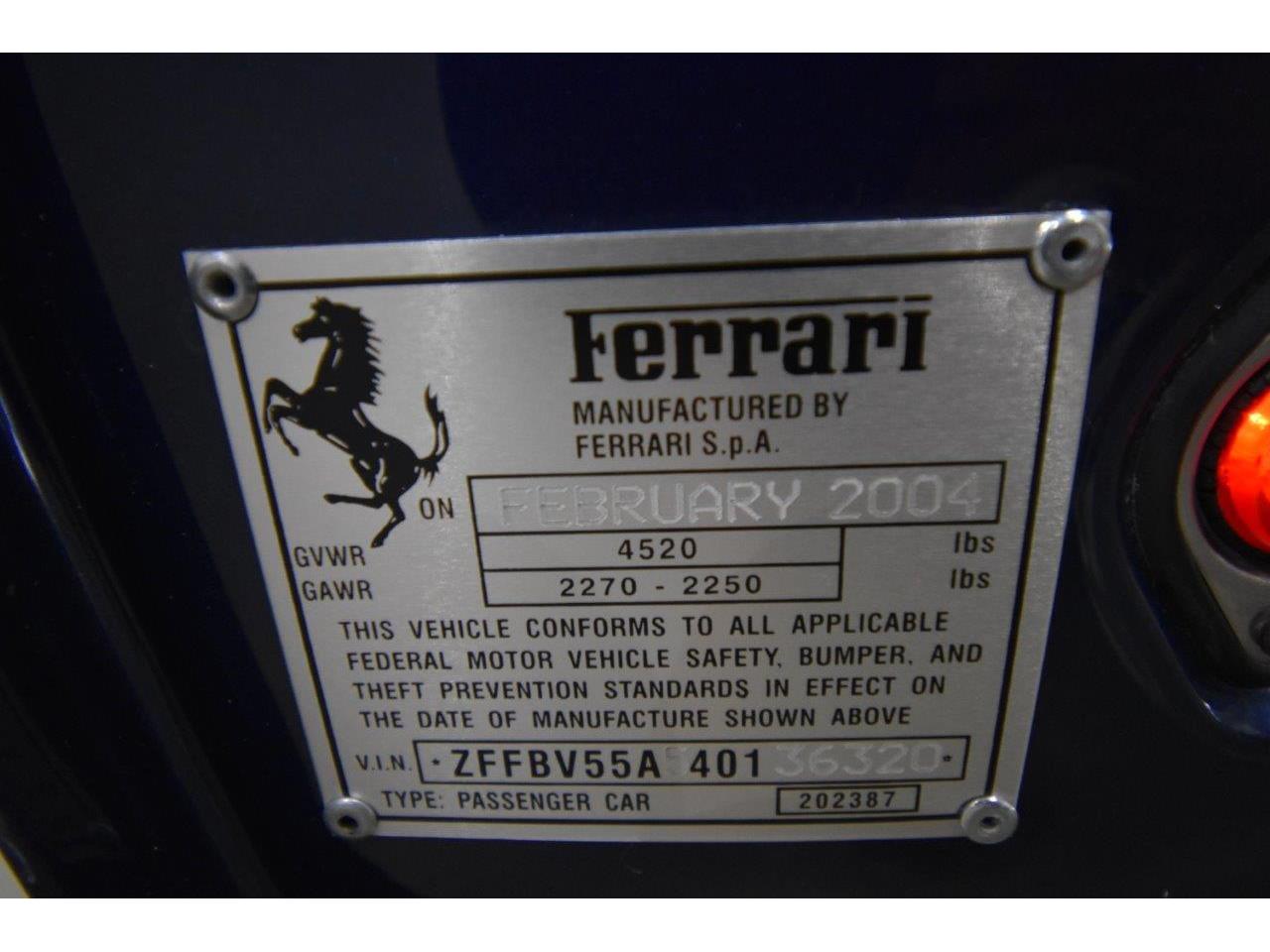 2004 Ferrari 575 M for sale in Irvine, CA – photo 39