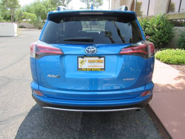 2017 Toyota RAV4 Hybrid XLE suv Electric Storm Blue - cars & trucks... for sale in Tucson, AZ – photo 5
