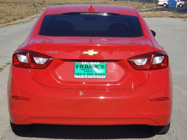 2018 Chevy *Chevrolet* *Cruze* LT sedan Red Hot for sale in Salinas, CA – photo 5