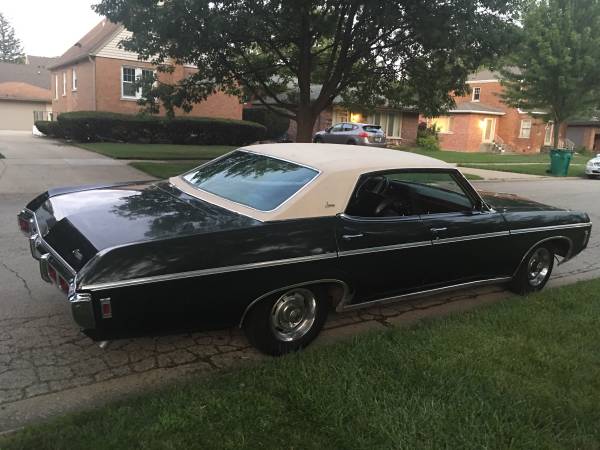 1969 Chevy Caprice Impala 427 big block loaded for sale in Chicago, IL – photo 2