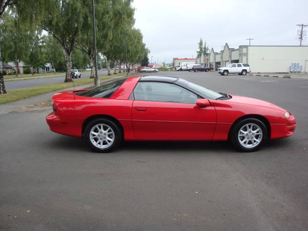 2001 CHEVROLET CAMARO T-TOP BRIGHT RED V6 AUTO ALLOYS !!!!! for sale in LONGVIEW WA 98632, OR – photo 11